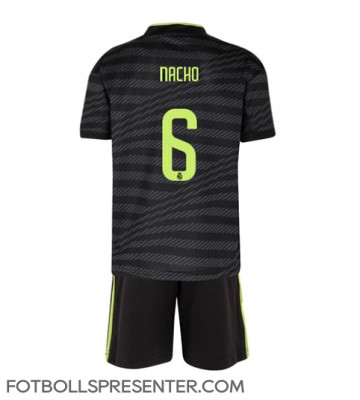 Real Madrid Nacho #6 Tredje tröja Barn 2022-23 Kortärmad (+ korta byxor)